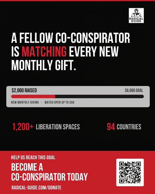 In partnership with co-conspirators everywhere, A Radical Guide is in the experiment to find out. (4)